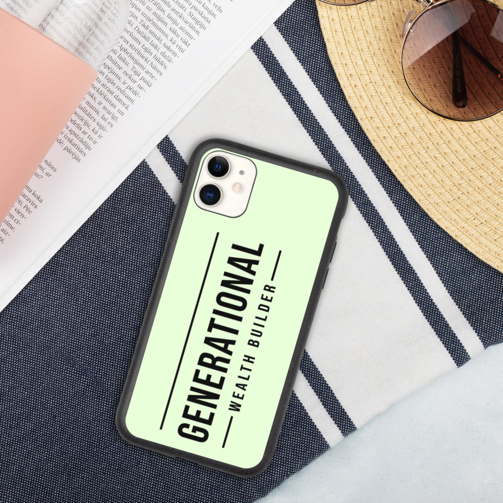 Biodegradable iPhone case