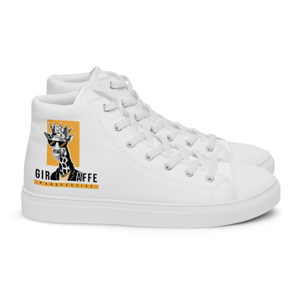 Women’s high top canvas shoes