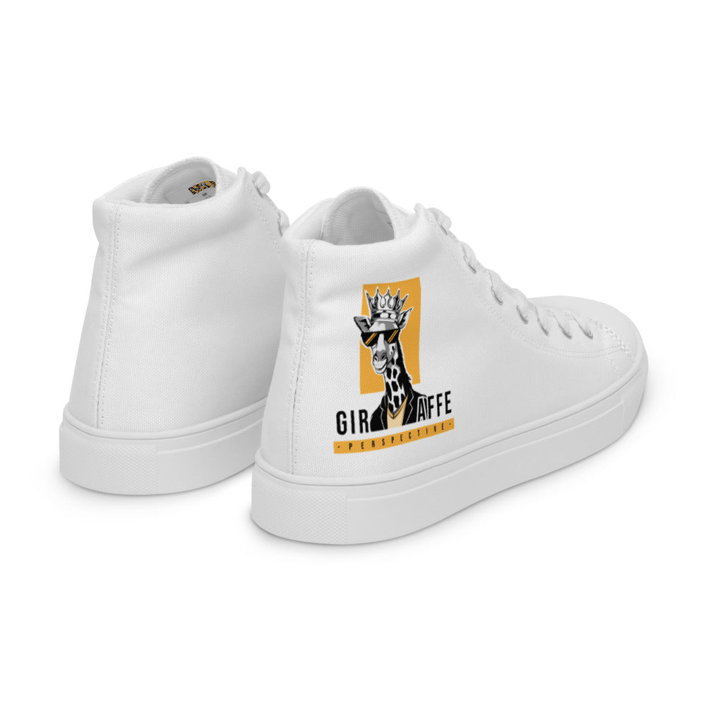 Women’s high top canvas shoes